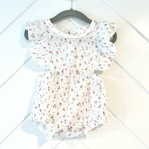 Baby Floral Bubble Romper